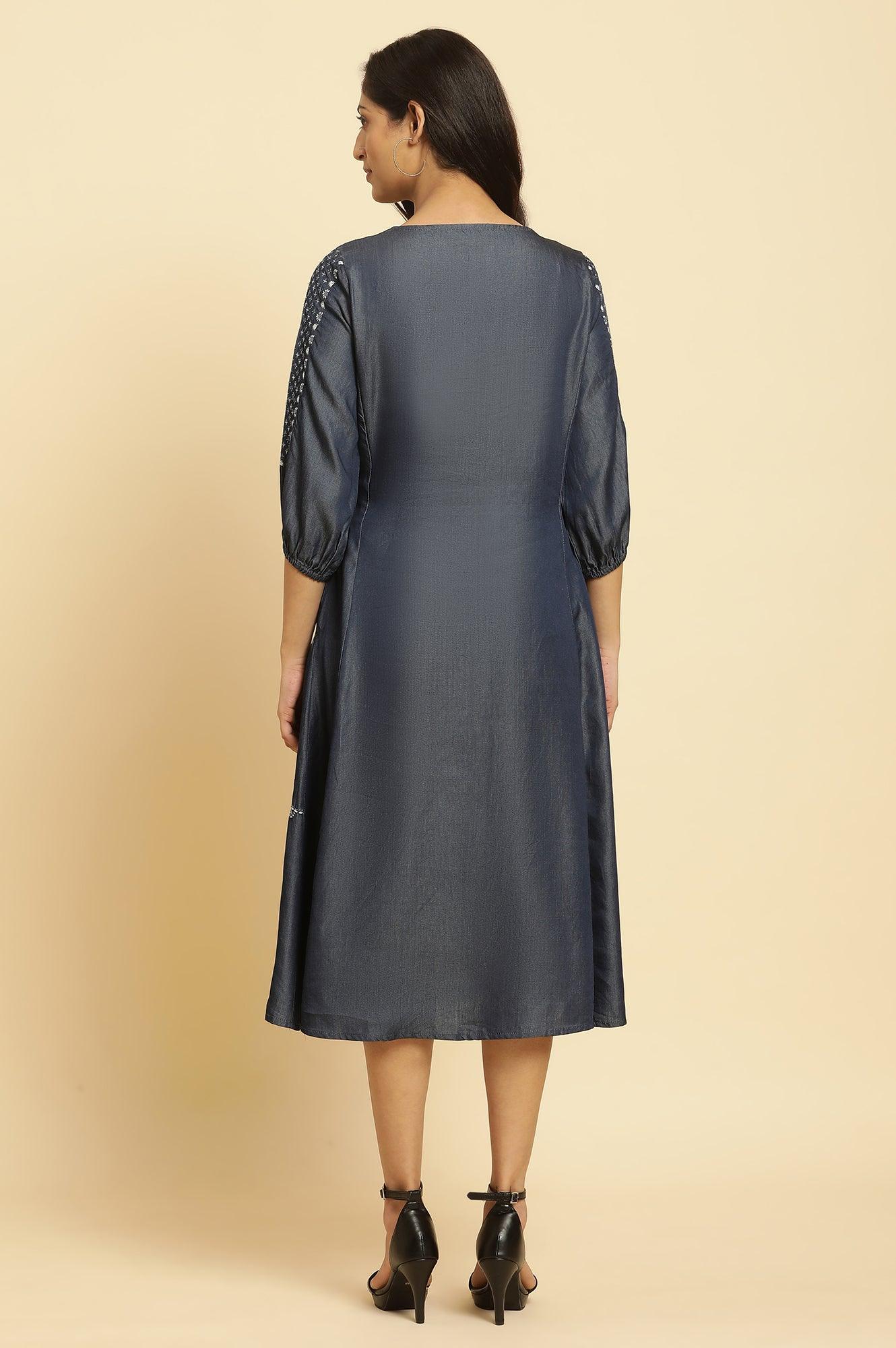 Blue Tencil Denim Dress - wforwoman