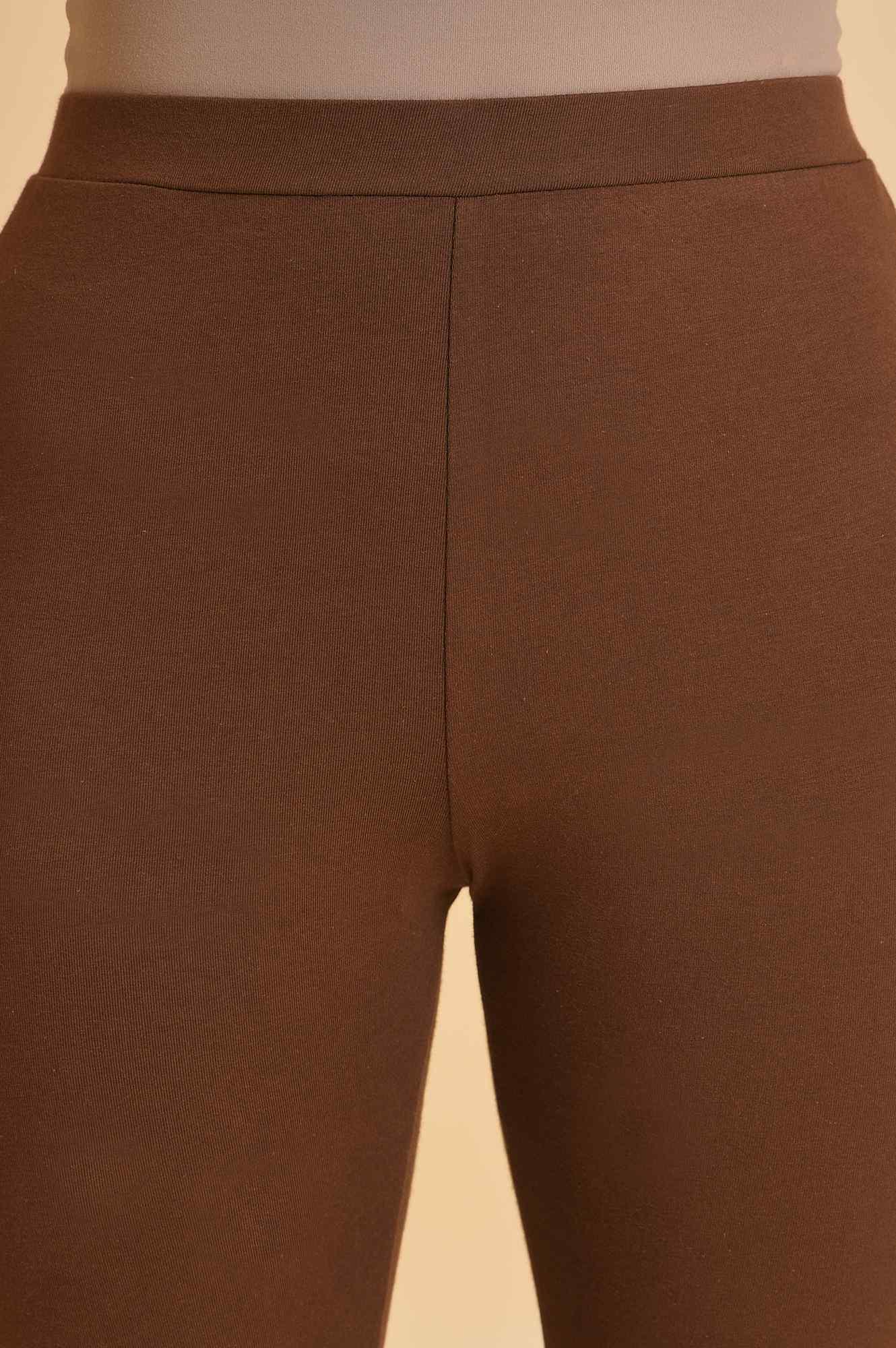 Dark Yellow Printed Godget Dress & Tights Set - wforwoman