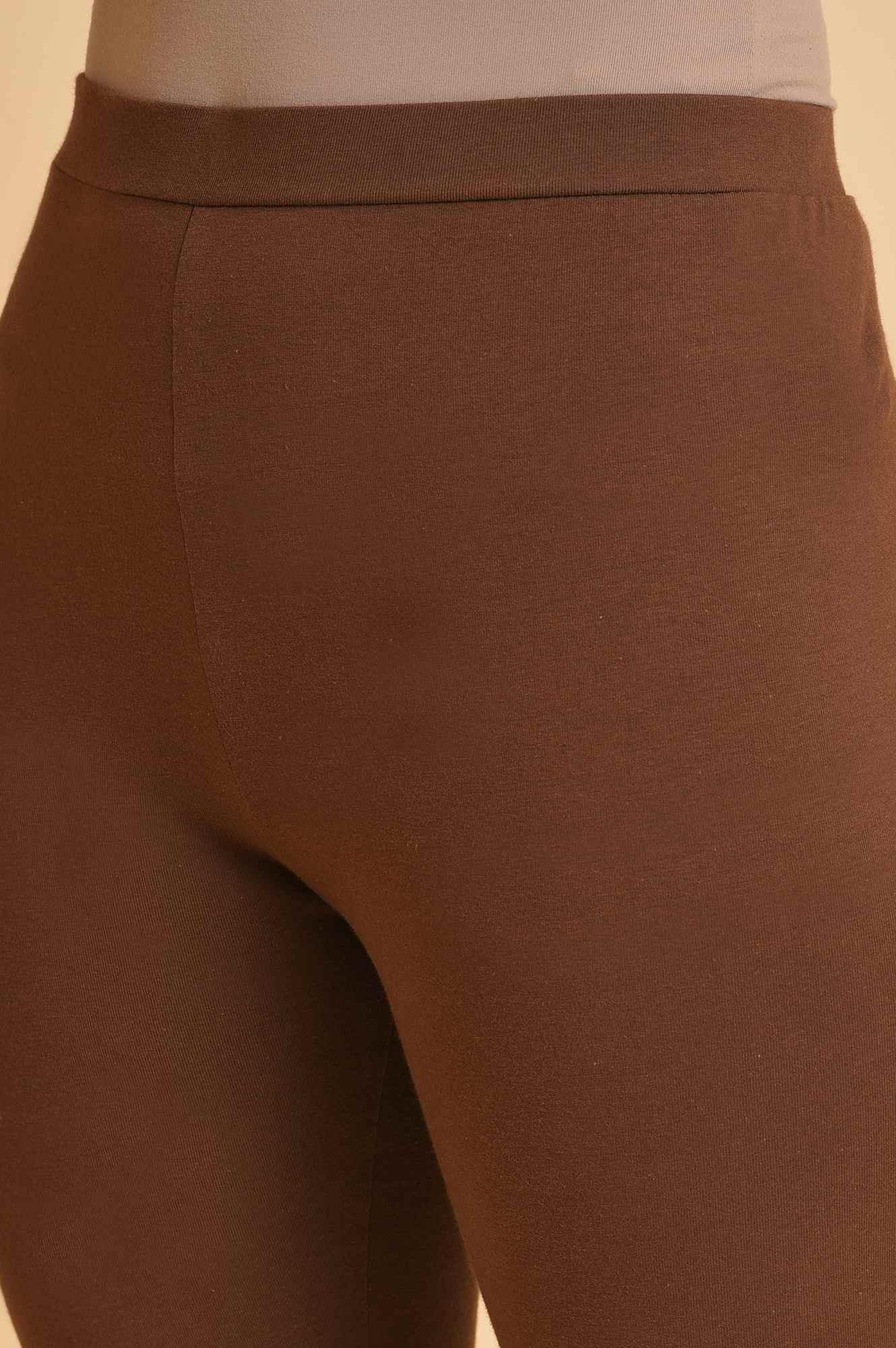 Dark Yellow Printed Godget Dress & Tights Set - wforwoman