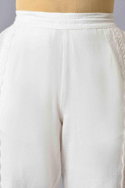 Light Pink Mandarin Collar Embroidered kurta Set - wforwoman