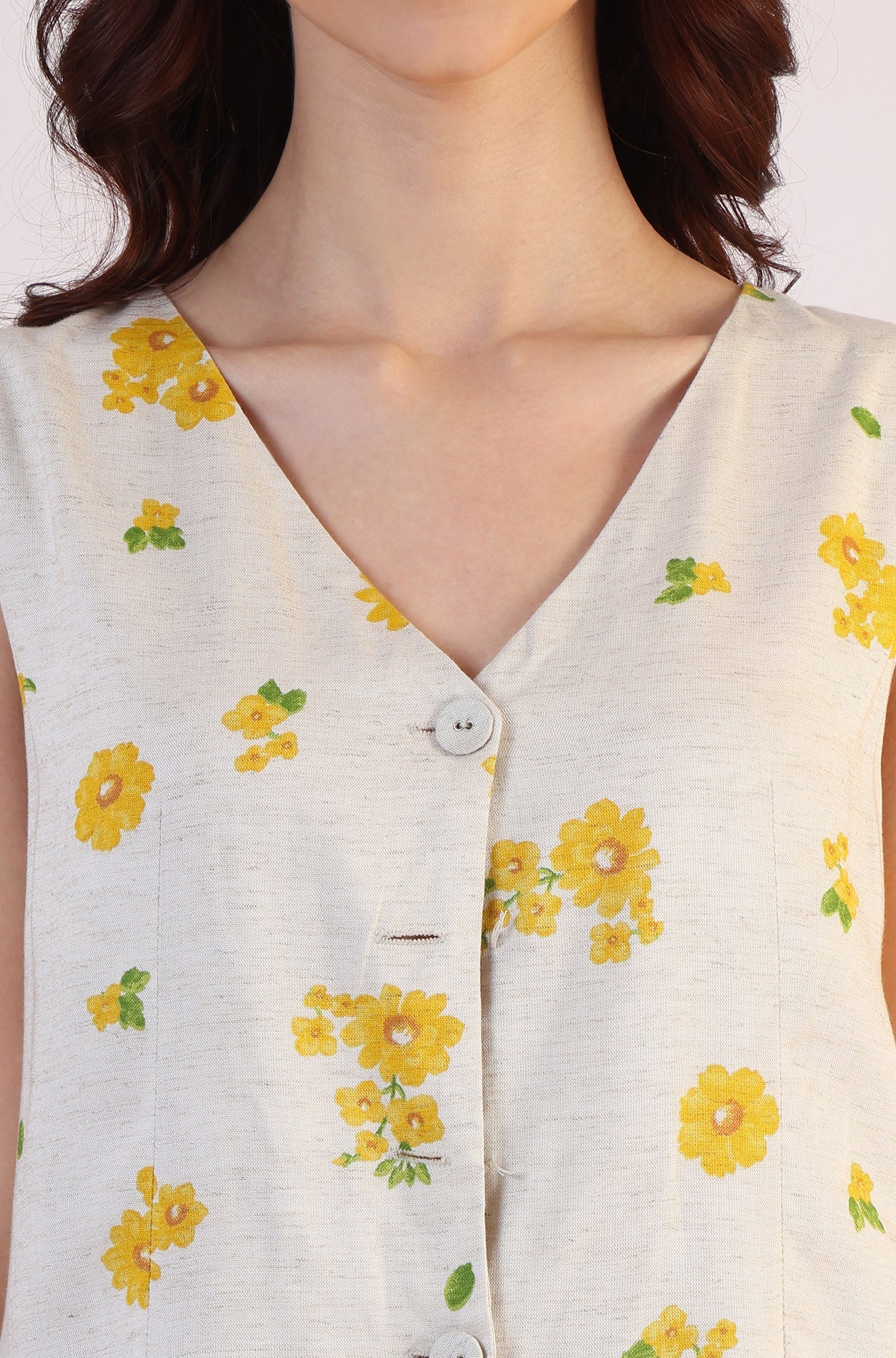 Floral Printed Rayon Top &amp; Parallel Pant Co-Ord Set